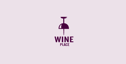 طراحی حرفه ای لوگو WinePlace